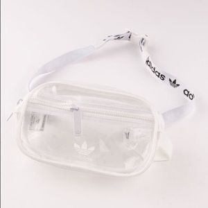 adidas Originals clear fanny pack